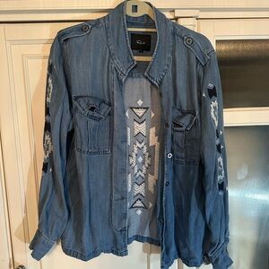 Rails Denim Shacket